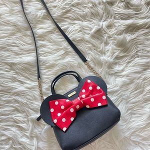 Kate Spade New York Minnie Mouse Mini Maise Leather crossbody bag